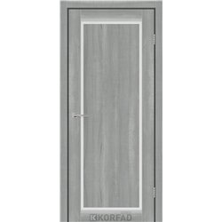 Межкомнатные двери KORFAD EXPRESS LEGACY Ясень Стальной Стекло Сатин