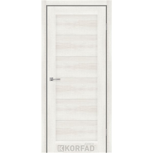 Межкомнатные двери KORFAD EXPRESS AVALON Ясень Шелковый глухая (без стекла)