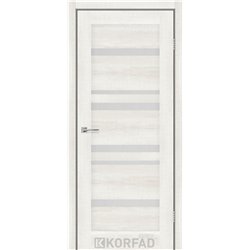 Межкомнатные двери KORFAD EXPRESS MARTINA Ясень Шелковый Стекло Сатин