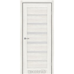 Межкомнатные двери KORFAD EXPRESS PESTO Ясень Шелковый Стекло Сатин