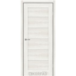 Межкомнатные двери KORFAD EXPRESS RIVIERA Ясень Шелковый Стекло Сатин