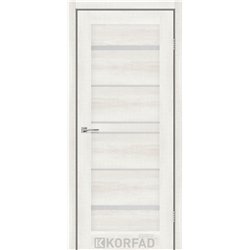 Межкомнатные двери KORFAD EXPRESS VISTA Ясень Шелковый Стекло Сатин