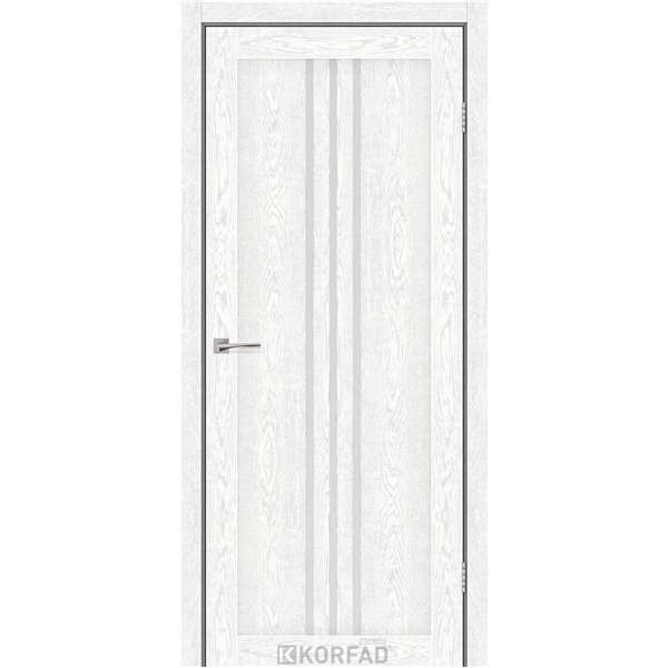 Межкомнатные двери KORFAD EXPRESS STILTON Патина Смоки Стекло Сатин