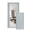 Межкомнатные двери KORFAD EXPRESS ARTESIA Цемент Светлый Зеркало серебряное Глухое