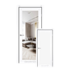 Межкомнатные двери KORFAD EXPRESS ARTESIA Белый Мат Зеркало серебряное Глухое