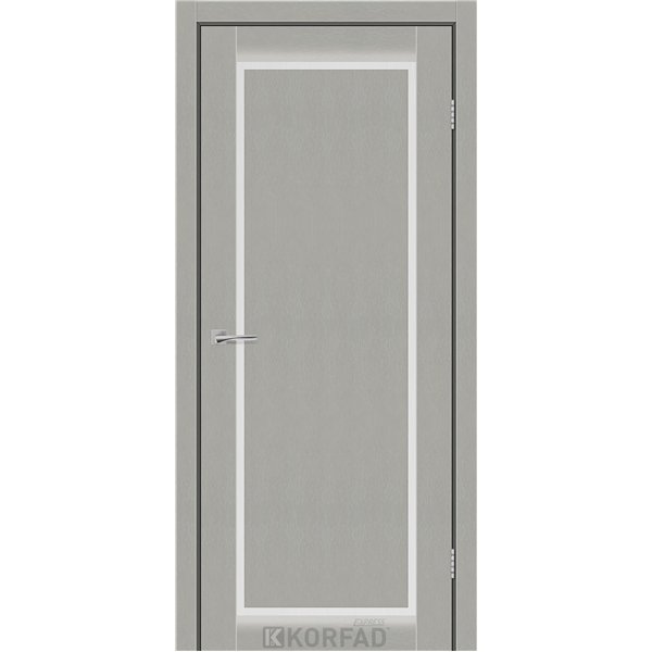Межкомнатные двери KORFAD EXPRESS LEGACY Сатин Жемчужный Стекло Сатин