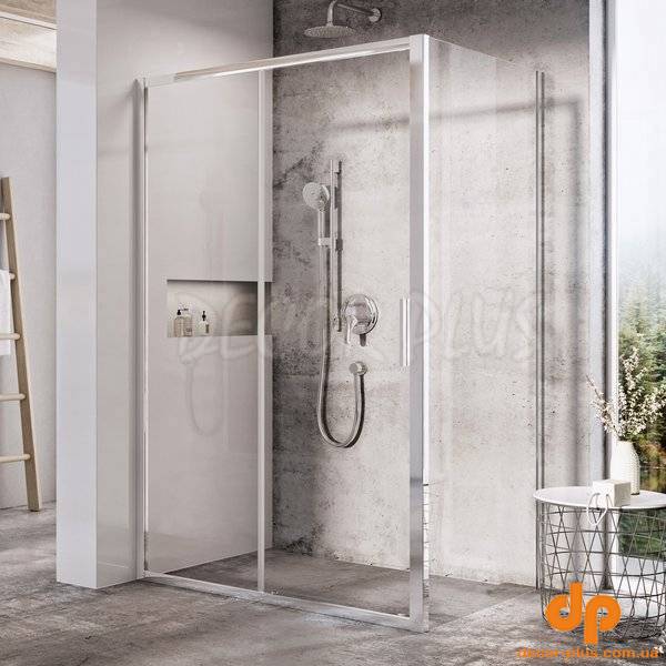 Душова стінка нерухома одноелементна BLSPS-90 Transparent, RAVAK