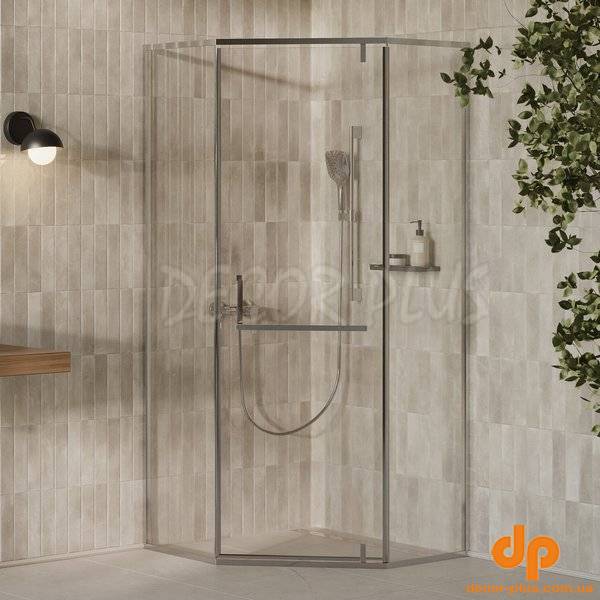 Душова кабіна X-Point Slim XPSHP3 90 алюміній Transparent RAVAK