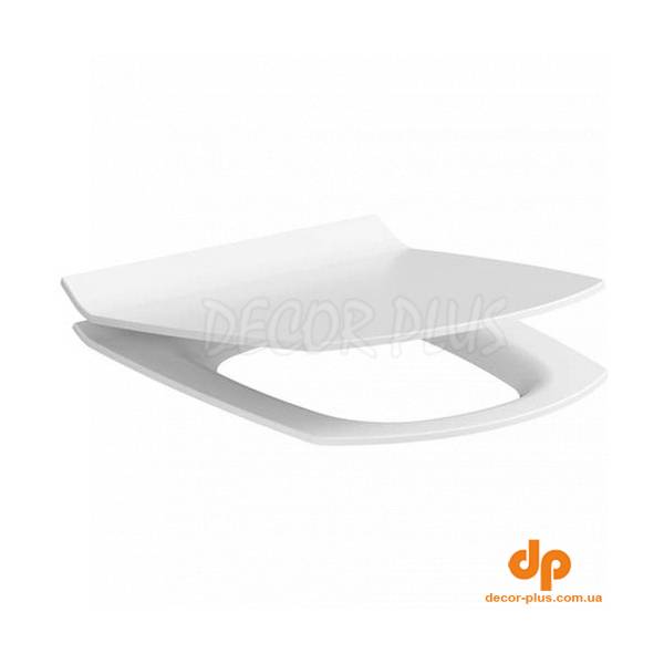 Кришка для унітаза Crea soft-close прямокутна (CSSD1003793434), Cersanit