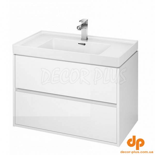 Шафка під умивальник Crea 80 біла