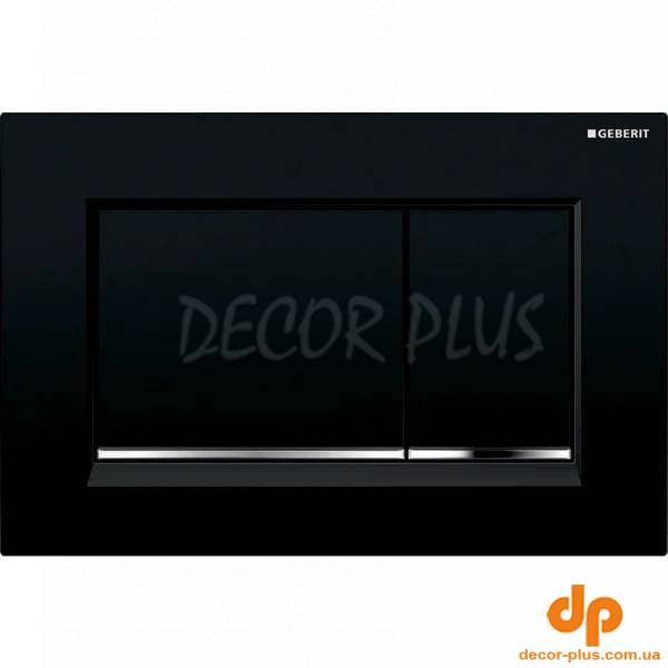 Кнопка зливу Sigma 30 (115.883.KM.1) чорний, Geberit