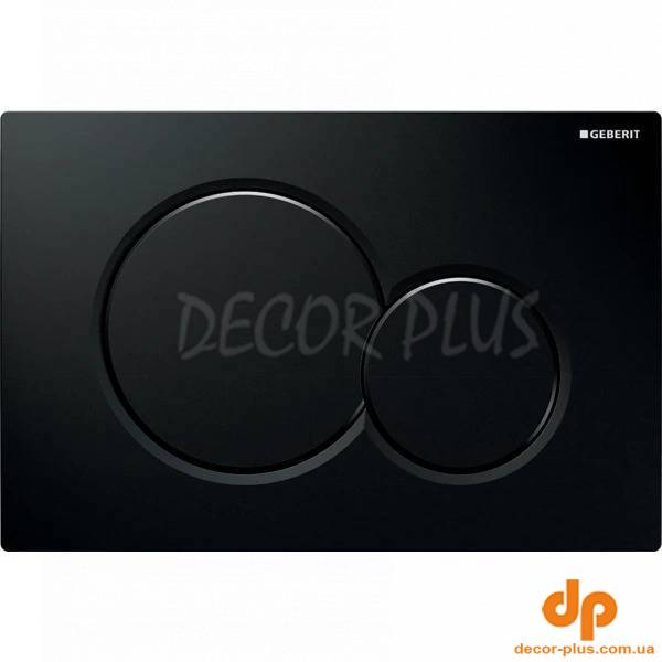 Кнопка зливу Sigma 01 (115.770.DW.5) чорний, Geberit