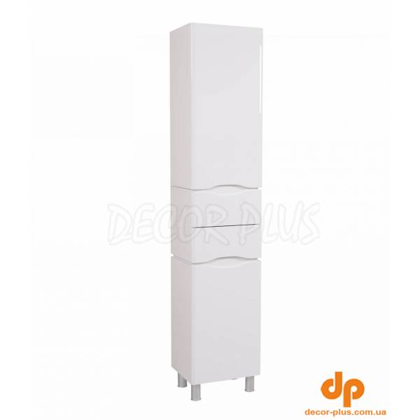 Пенал підлоговий правий Венеція Біла