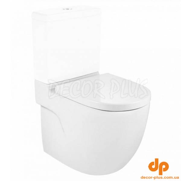 Унітаз підлоговий Meridian-N Rimless (A34224L000), Roca