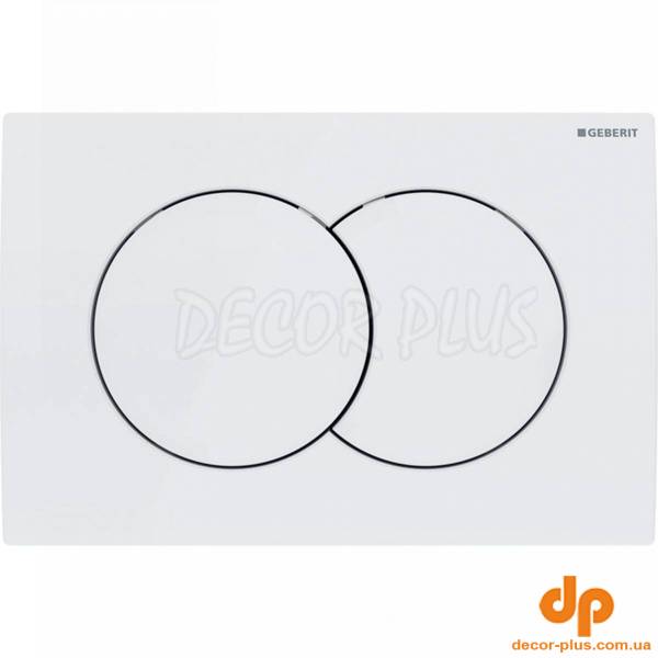 Кнопка зливу Delta01 115.107.11.1 білий Geberit