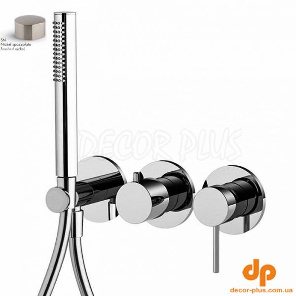 Змішувач для душу Spillo Up Brushed nickel F3049WX8SN Fima