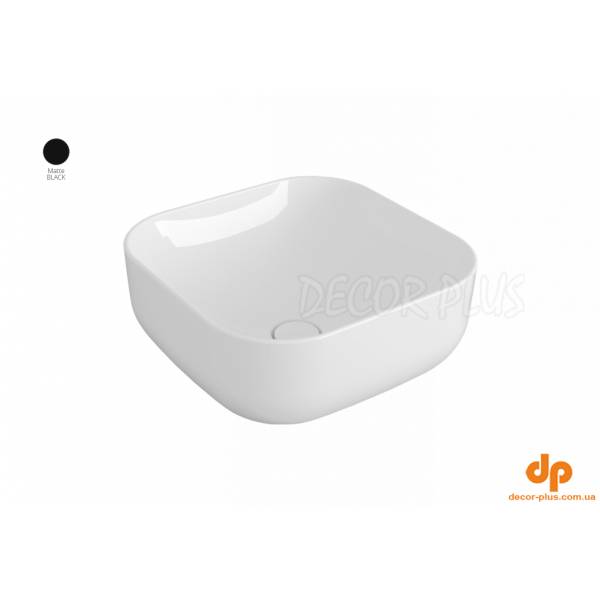 Умивальник BA 03 Balloon BA03NM Black matt SIMAS