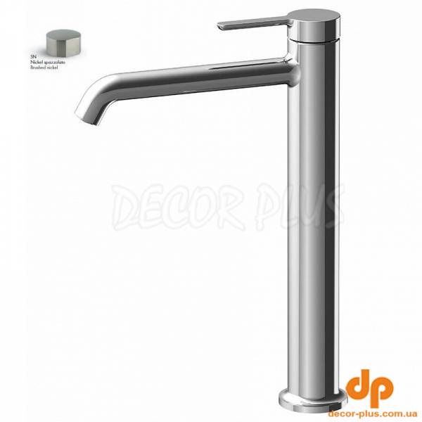 Змішувач для умивальника Snap Brushed nickel F3111-HSN Fima