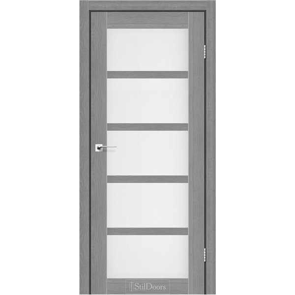 Міжкімнатні двері Stil doors HAMLET Дуб Попелястий сатин