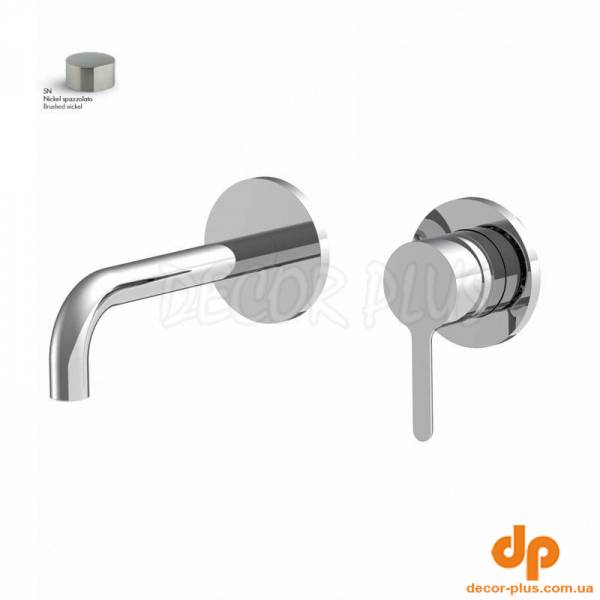 Змішувач для умивальника Snap Brushed nickel F3121WLX9SN Fima