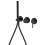 Змішувач для душу Snap Black matt F3129WX8NS Fima