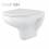 Унітаз підвісний Colour CleanOn з кришкою Slim дюропласт soft close SZCZ1001261608 Cersanit