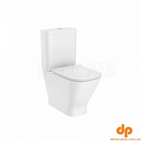 Компакт Gap Square Rimless з кришкою soft-close A34273A000+A341470000+A801732001 Roca