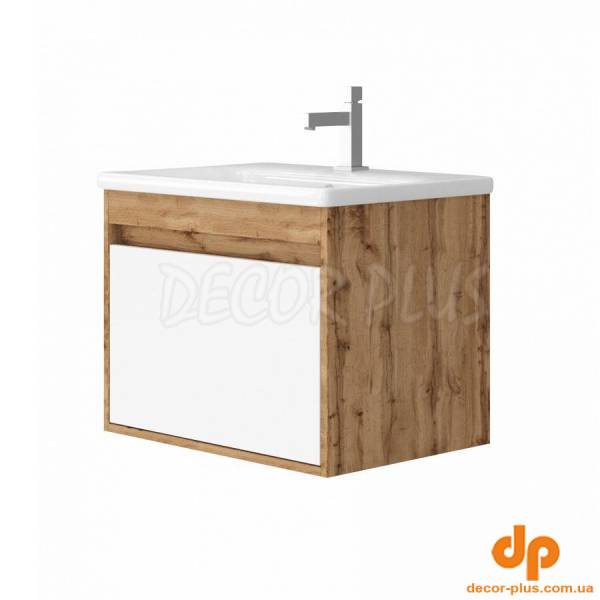 Шафка з умивальником Malta Mlt-65 дуб вотан Juventa
