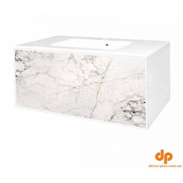 Шафка під умивальник Tile White 1000 Balance Stone Air-Line