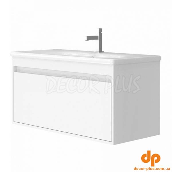 Шафка з умивальником Malta Mlt-100 білий Juventa