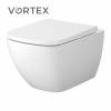 Унітаз підвісний Zen Pro Vortex з кришкою Slim дюропласт SZCZ1003396324 Cersanit