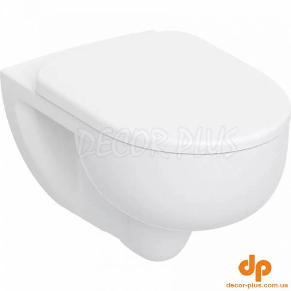 Унітаз підвісний воронкоподібний з кришкою soft-close Selnova TurboFlush 503.083.00.1 Geberit