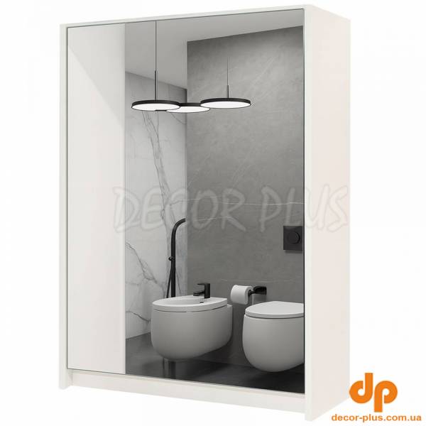 Шафка-дзеркало Emily EmMC-70 білий Air-Line