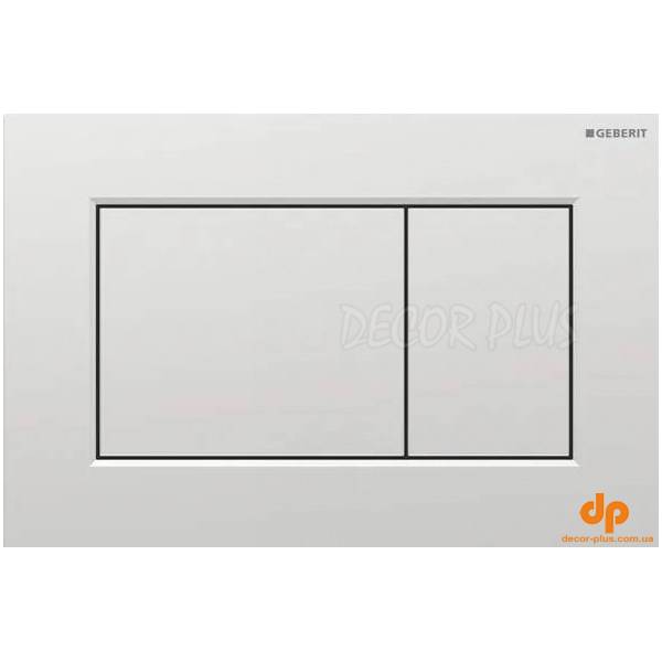 Кнопка зливу Sigma 01 Square 115.660.JQ.1 хром matt Geberit