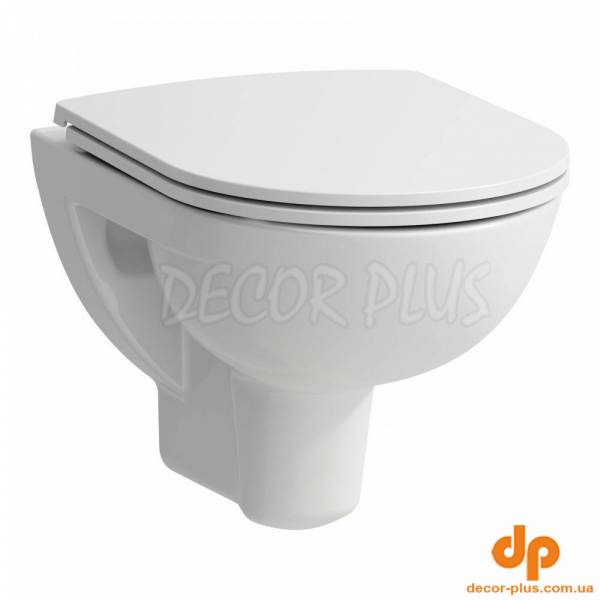 Унітаз підвісний з кришкою soft-close Laufen PRO Rimless H8219520000001+H8989660000001 LAUFEN