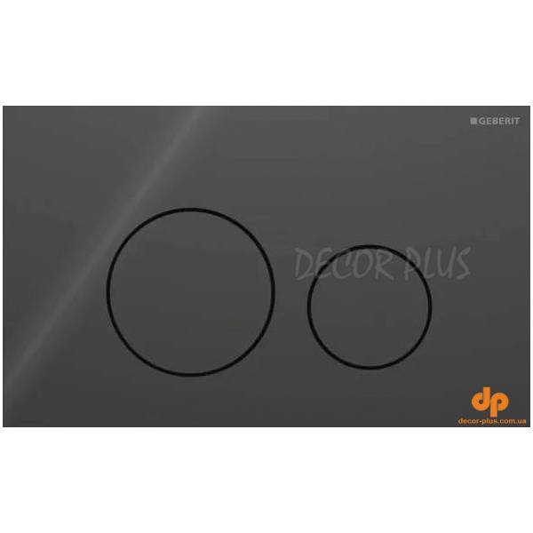 Кнопка зливу Sigma 40 Round 115.628.SJ.1 Black Geberit