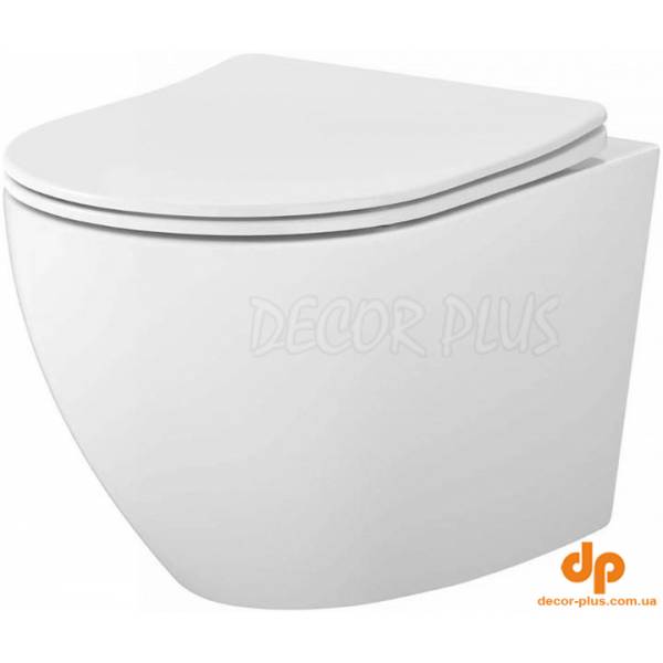 Унітаз підвісний Desse Vortex з кришкою soft-close SZCZ1003790001 Cersanit