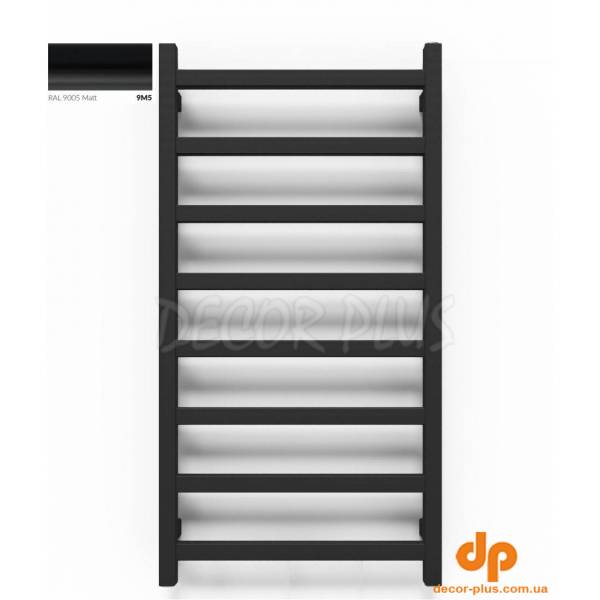 Рушникосушка BL037 1680x600 Ral 9005 mat WLB37168060K9M5E8TS1D Terma