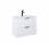 Шафка з умивальником Reef 800 White matt A857955529+A3272A4000 Roca
