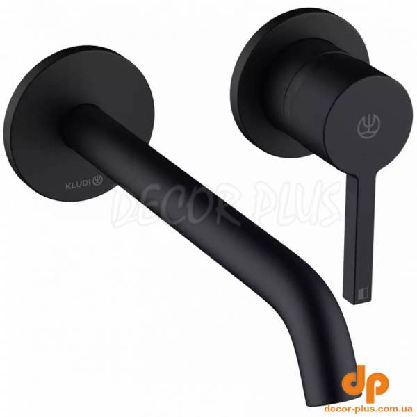 Змішувач для умивальника Nova Fonte Pura 220 чорний matt 202453915 Kludi