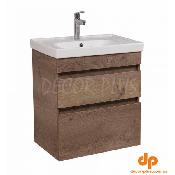 Шафка з умивальником Вінтаж Elite (Аліканте) 60, Аква Родос