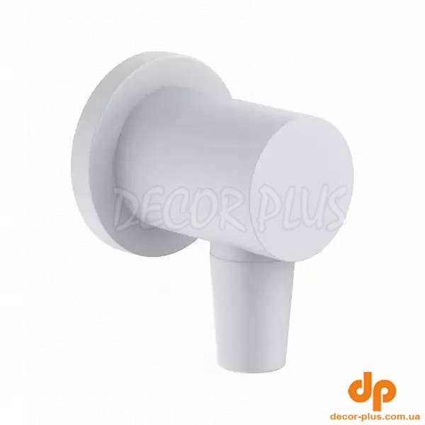 Підключення душового шланга DN 15 Nova Fonte 2054353-15 білий Kludi