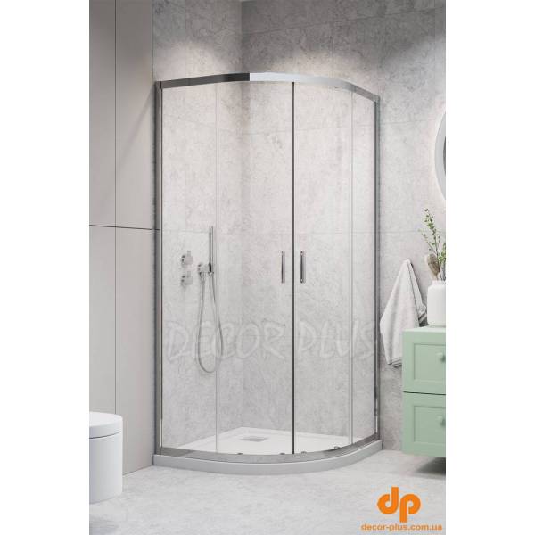 Душова кабіна напівкругла Alienta A 80x80 10228080-01-01 RADAWAY