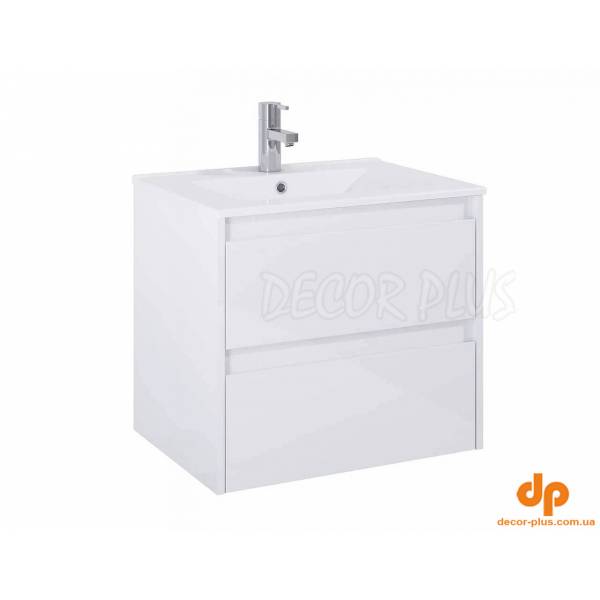 Шафка під умивальник Claudia 600 White Glossy A857794806 Roca