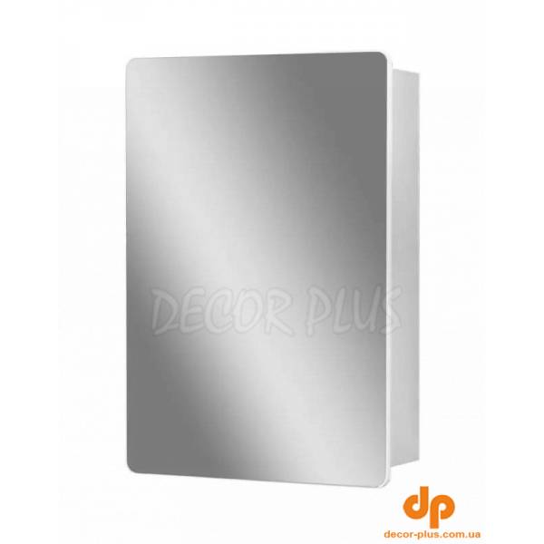 Шафка-дзеркало Базис 500 ШН-0750 білий D-Line