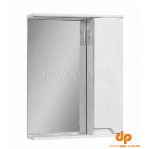 Дзеркало Сімпл 50 Led праве D-Line