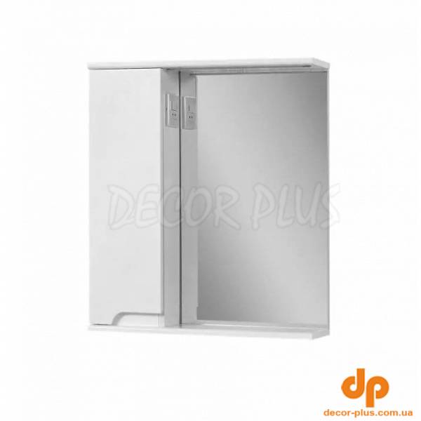 Дзеркало Сімпл 60 Led ліве D-Line