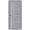 Двері міжкімнатні Darumi FLORIANA 01 Сірий бетон Сатин білий