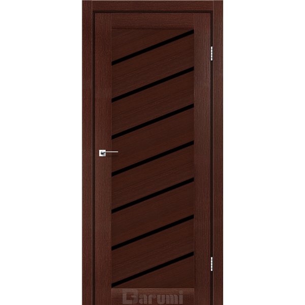 Двері міжкімнатні Darumi ROSALIA Венге панга Чорне