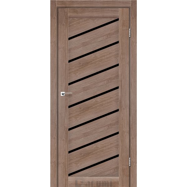 Двери межкомнатные Darumi ROSALIA Орех бургун Черное